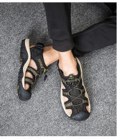 Sandalias transpirables de verano para hombre, zapatos de playa antideslizantes de secado rápido para exteriores, cómodas sandalias de ocio para senderismo, escalada y pesca - details 12