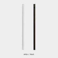 Lámpara de pared larga de línea minimalista nórdica, led, mesita de noche, sala de estar, dormitorio, lámpara de pared interior, blanco - details 5