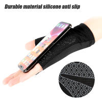 Guantes de Ciclismo de medio dedo acolchados, ligeros, transpirables, antideslizantes, amortiguadores, 1 par - details 5