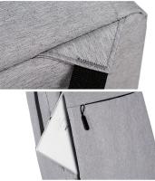 Mochila de negocios para hombre, versión coreana, bolsa de viaje de moda, mochila informal para estudiantes, minimalista y a la - details 42