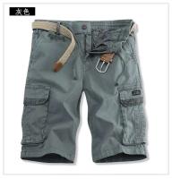 Pantalones Cortos de Algodón Casuales para Hombres Pantalones Cargo Sueltos de Alta Calidad - details 0