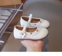Zapatos de cuero para niñas, calzado de estilo coreano, suave, antideslizante, bordado, novedad de otoño, 2024 - details 5