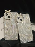 Funda de Teléfono 3D Flor Butterfly Adecuada para iPhone 15 Pro Max, 14 Pro, 11, 15, 1, 13, 12 - details 1