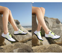 Zapatos acuáticos para hombre y mujer, zapatillas transpirables de secado rápido para natación, senderismo, agua de mar y río, Unisex - details 11