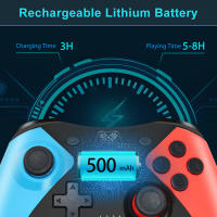 Controlador inalámbrico Compatible con Nintendo interruptor soporte Bluetooth Gamepad para interruptor Oled/interruptor Lite/PC teléfono Android Joystick - details 1