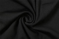 BUNO-Conjunto elegante de 2 piezas con pliegues de gato extraño para mujer, Tops cortos sexis sin mangas con cuello bajo + Pantalones rectos con borlas de cintura Irregular, traje liso - details 32
