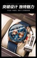 Reloj suizo nuevo para hombre reloj de cuarzo cronógrafo casual de moda para hombre - details 3