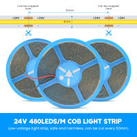 GAHADA Luz de Tira LED COB de Alta Densidad 24V DC Tinta Blanca Regulable Iluminación y Decoración - details 4