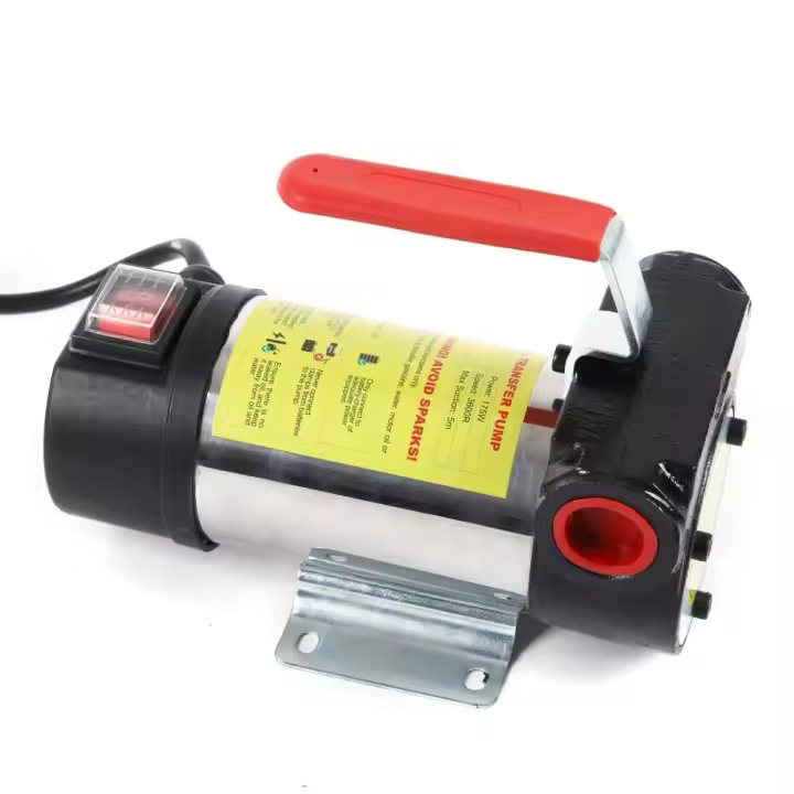 Bomba de suministro de combustible autocebante eléctrica portátil de 12v, vehículo de queroseno diésel - 1