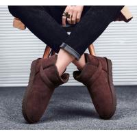 Botas de nieve de invierno para hombre, zapatillas altas para mujer, zapatos informales de moda, pies de piel desnuda, algodón, luz cálida, parejas, talla grande 35-47 - details 21