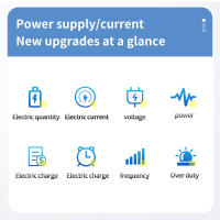 Medidor de potencia de CA, voltímetro Digital LCD, vatímetro de consumo, medidor de energía eléctrica, Monitor Analizador de coste KWH, enchufe de la UE - details 1