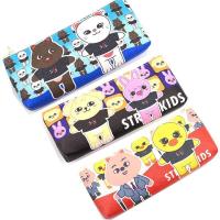 Estuche de lápices Skzoo de dibujos animados de Stray Kids, caja de papelería, bolsa de almacenamiento de papelería para niños y niñas, bolsa para estudiantes, regalo de cumpleaños para niños - details 2