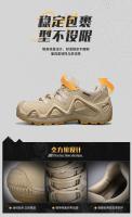 Zapatos deportivos para hombre, novedad de 2025, botas planas para correr, zapatos de senderismo antideslizantes de alta calidad, zapatos de senderismo al aire libre con suela de goma para hombre - details 8