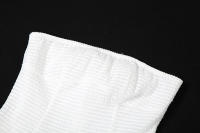 Manga corta retro con cuello redondo para mujer, nueva - details 16