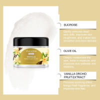 Viaree Vanilla Body Scrub hidrata profundamente, suaviza y suaviza toda la piel del cuerpo. - details 6