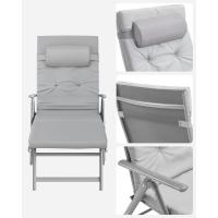 con colchón de 6 cm de Grosor, reposacabezas extraíble, de Aluminio antióxido, Transpirable, reclinable, - details 3
