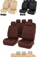 Funda Universal de cuero PU para asiento de coche, almohadilla de cojín de protección automática para camión pequeño, delantera/trasera/completa - details 4
