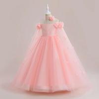Elegante Vestido de Baile de Tul Diseño de Flores de Esponja para Bodas y Fiestas - details 12