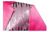 Blazer de lentejuelas con estilo para hombre, Chaqueta de traje ajustada, abrigo - details 17