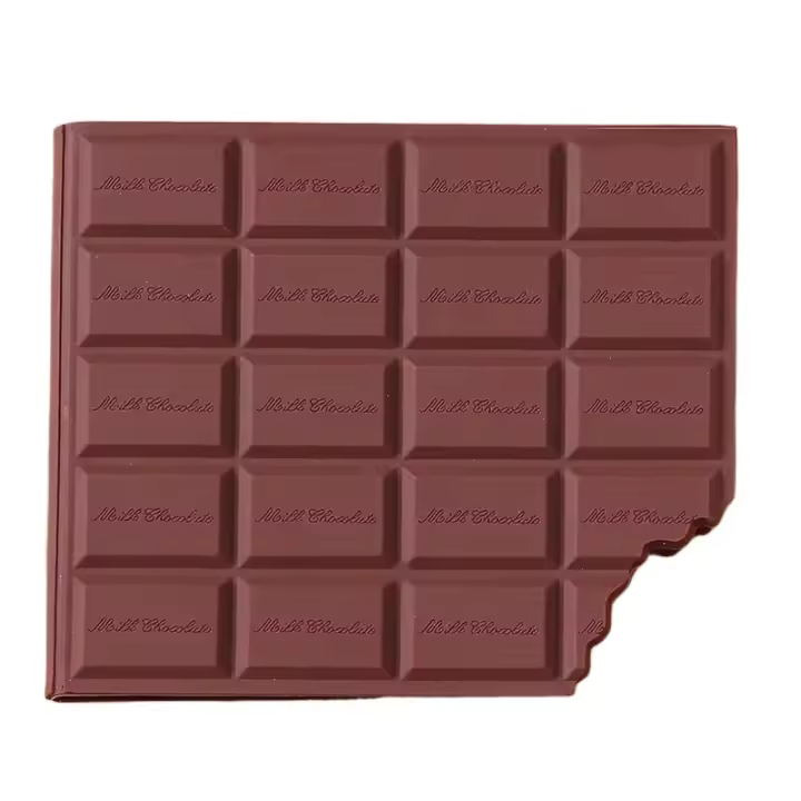 Mini Cuaderno de Chocolate Simulación de Galleta de Chocolate Divertida - 1