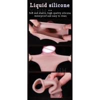 Condones de silicona Leten para hombres, retardante de eyaculación, juguetes sexuales, potenciador, extensor, condón reutilizable, Sexhine, masturbador masculino - details 14