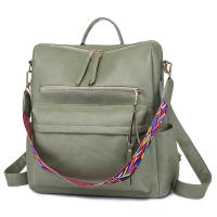 Zhenli-Bolso de hombro Retro para mujer, mochila de gran capacidad, diseño de nicho, venta al por mayor - details 0