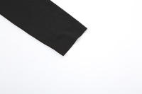 BUNO-Conjunto de 2 piezas de tendencia de otoño para mujer, Tops cortos de manga larga fruncidos con hebilla de Metal elegante + faldas con abertura alta, trajes ajustados a juego - details 15