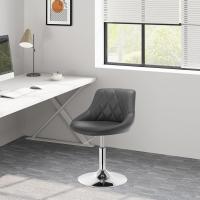 Taburete de Bar de Terciopelo Alto Regulable en Altura Diseño Giratorio para Peluquería - details 12