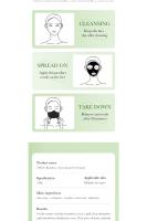 Mascarilla Exfoliante para limpieza profunda, máscara de Carbón, negra, Acné - details 8