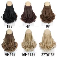 Extensiones de cabello con Clip de 12 pulgadas, 4 Uds., coletas, cabello ondulado corto y rizado sin costuras, postizos gruesos invisibles esponjosos ombré - details 1