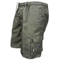Pantalones Cortos para Hombres Cintura Elástica, Múltiples Bolsillos, Ajuste Suelto, Ideal para Ciclismo, Senderismo Casual y Deportes al Aire Libre - details 3
