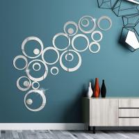 Pegatinas de Pared de Acrílico Estéreo Decalques de Arte DIY para Hogar y Dormitorio - details 1