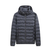 Nuevo Abrigo Casual para Hombre, Abrigo de Invierno con Capucha, Cortavientos, Cómodo, Chaqueta Informal para Exteriores, Parka Gruesa y Sólida para Hombre - details 5