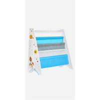 Estantería Juguetes Organizador Infantil 12 Cajas Tela No Tejida Libros Niños Sala Juegos Multiusos Blanco GKRS04WT - details 15