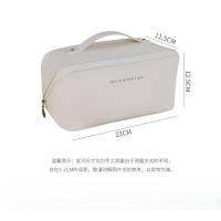 Bolsa de baño multifuncional ins bolsa de almacenamiento de gran capacidad impermeable portabilidad de viaje bolsa de cosméticos simple de alto valor - details 0
