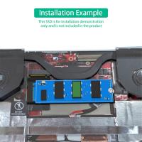 Placa de expansión de disco duro SSD, adaptador M.2 PCIE 2230 para Rog Ally, 2280 conversión manual a 4,0, NVME m-key - details 5