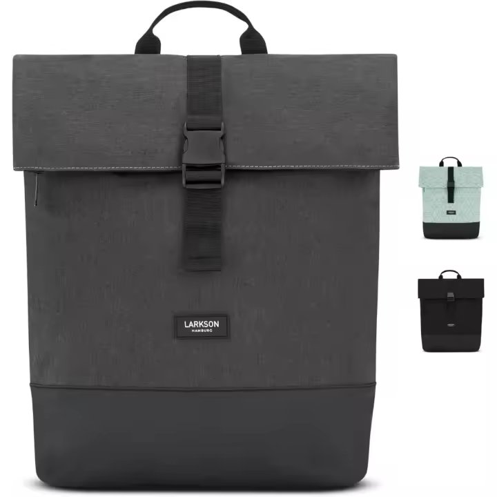 Mochila Mujer y Hombre - Para Portátiles - Trabajo, Universidad y Viajes - Mochila Enrollable y Ligero - Repelente al Agua - 1