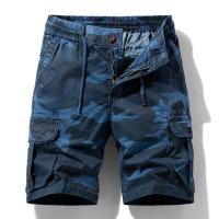 Pantalones cortos casuales de algodón de verano con múltiples bolsillos para hombre, pantalones cortos para correr transpirables para hombre - details 5