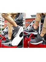 Zapatos de seguridad de mano de obra de verano anti-rotura y anti-piercing acero baotou volando tejido transpirable cómodo antideslizante zapatos de seguridad. - details 5