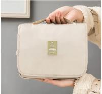 Bolsa de Maquillaje Impermeable de Gran Capacidad Ideal para Viajes Organizador de Cosméticos portátil para Mujeres - details 1