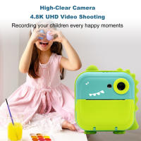 Cámara infantil de impresión instantánea - HD 1080P 24MP Doble lente - Con conexión APP - Recargable - Regalo para niños - details 3
