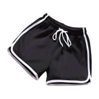 Pantalones cortos de verano hasta la rodilla para hombre, cintura elástica, pantalones de playa holgados, uso diario informal - details 4
