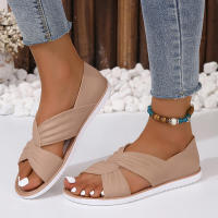 Sandalias de verano, zapatos de playa, estilo plano, casuales, pantuflas para mujer - details 6