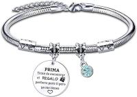 Pulsera de acero inoxidable, pulsera con letras de etiquetas, pulsera de accesorios, venta caliente en Italia - details 20