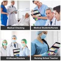 Portapapeles de Enfermería Plegable, Portapapeles de Bolsillo para Enfermeras Negro de 3 Capas con Hojas de Apuntes de Edición Médica, Portapapeles Plegable con Bloc de Notas para Estudiantes, Enfermeras, Doctores y Personal Médico - details 2