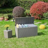 380L Grande Caja de Almacenaje de Jardín, Resina Arcón de Ordenación Exterior para Muebles de Patio - details 7