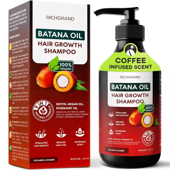 na G Routine Thinning para mujeres y hombres Champú de pérdida natural 9 en 1 con biotina, aceite de romero - Tratamiento para espesar el cabello y - 1