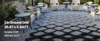 Rejilla para Grava SucceBuy, 5.08 cm de Profundidad, 26.87 x 3.94 Pies / 8200 x 1200 mm, 1880 LBS por Pie Cuadrado, Estabilizador de Suelo, Rejillas Geotextiles Permeables para Caminos de Entrada, Jardines, Patios, Pasillos, Pendientes de Estacionamiento - details 0