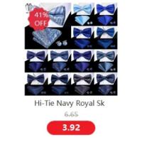 Chaleco de seda sólida para hombre, corbata de color champán, rosa, azul, verde, morado y rojo, gemelos de pañuelo, clips formales para boda y negocios - details 63