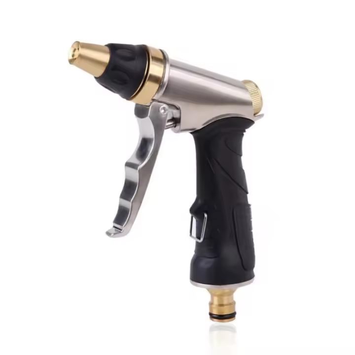 Cabezal de pistola de agua de jardín de alta presión Rociador de agua para el hogar - 1